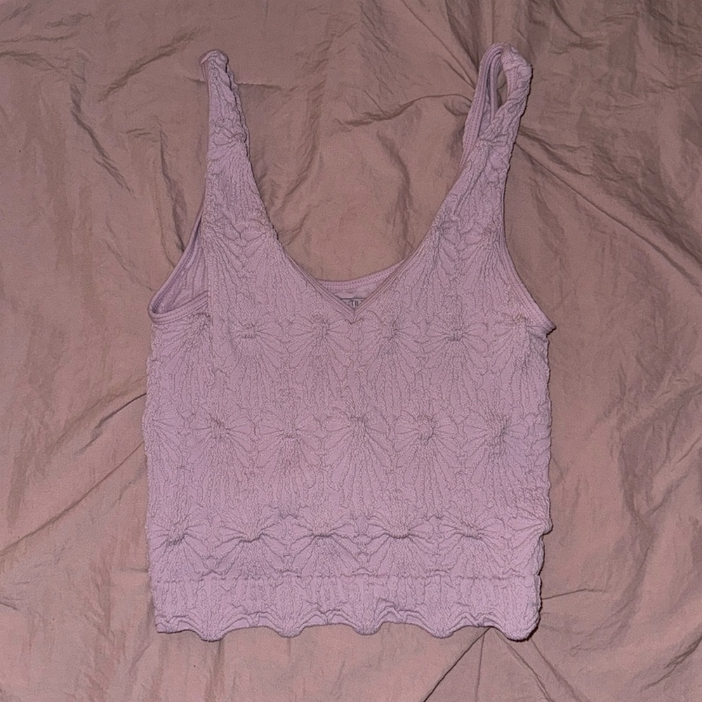 Tilly’s pink tank top